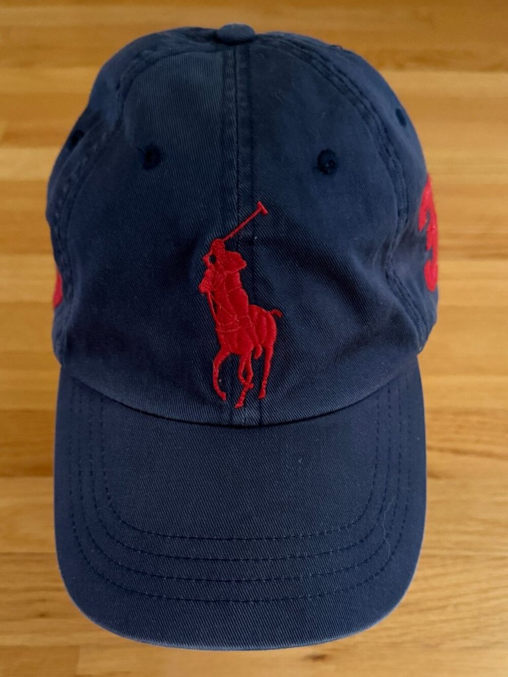 Polo Ralph Lauren Big Pony Hat Navy and Red MCMLXVII (1968)